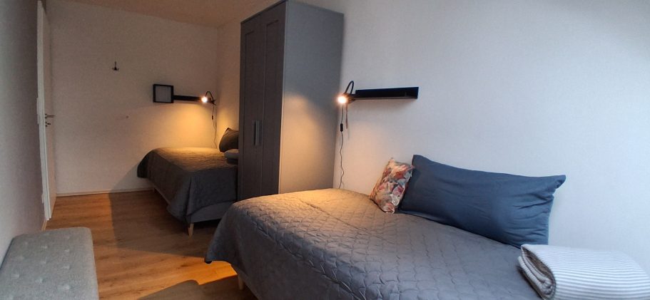 Zweites Schlafzimmer 2 Einzelbetten
