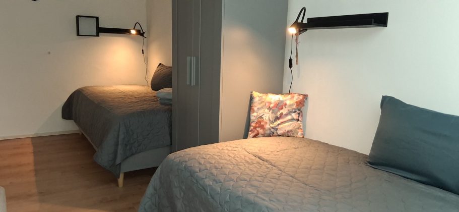 Schlafzimmer 2 Boxspringbetten 90*100