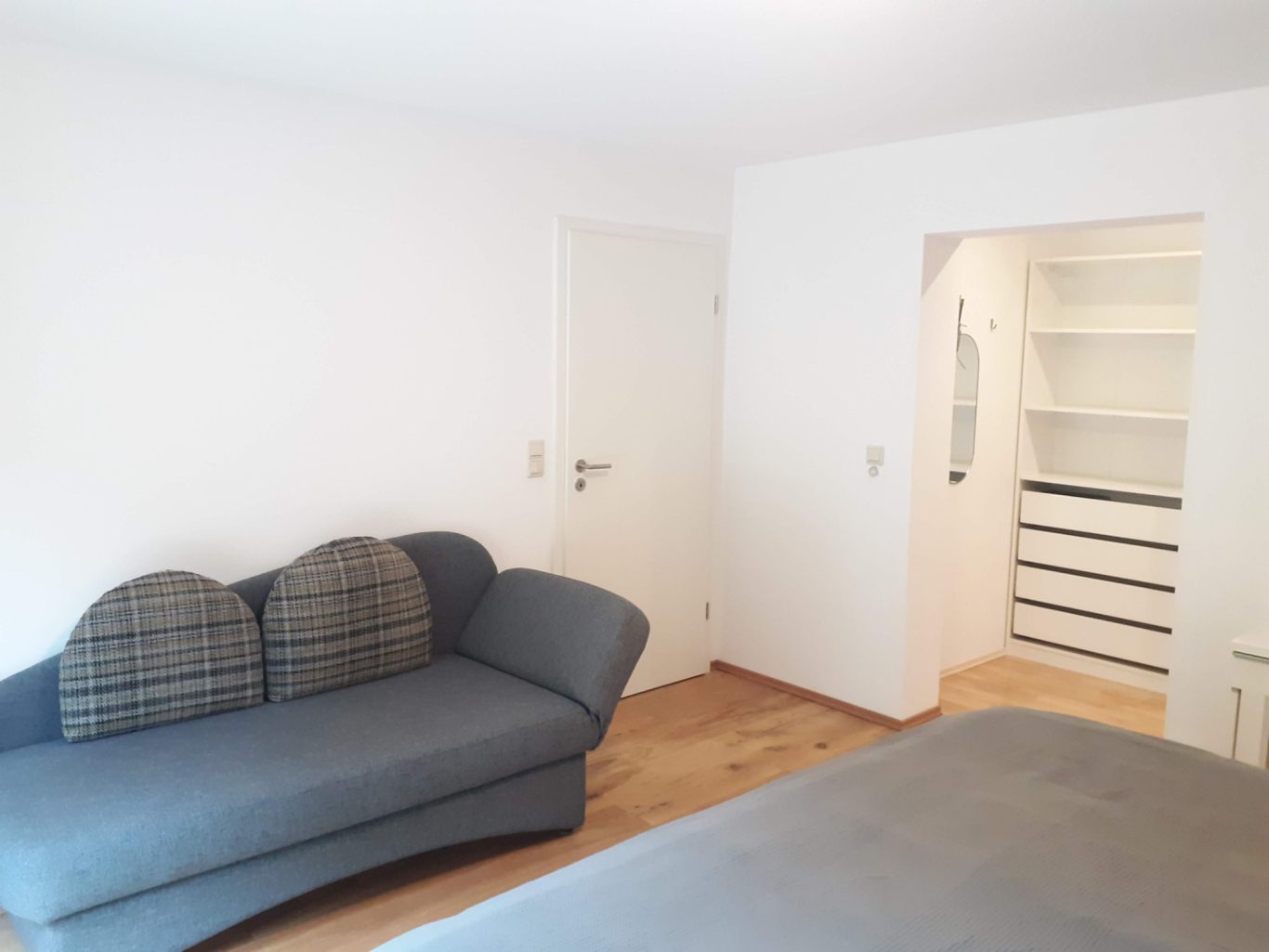 Sofa mit Schlaffunktion 1 Person Mandelblüte